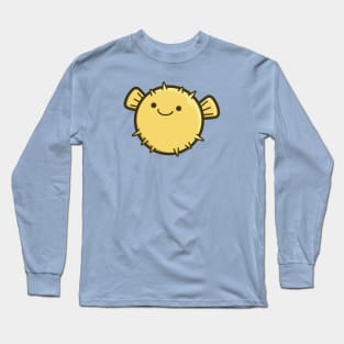 Cute Puffer Fish Long Sleeve T-Shirt